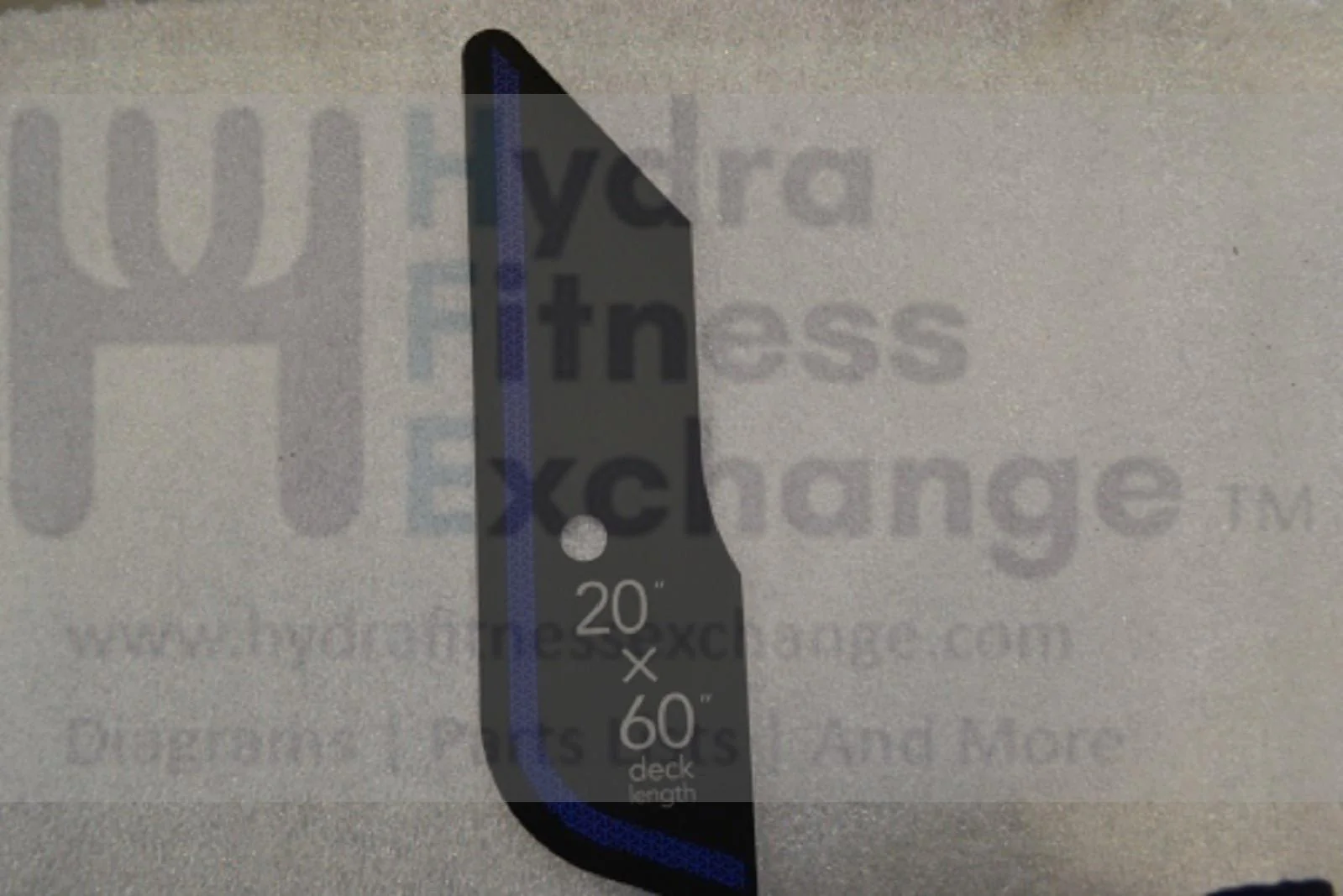 Horizon Fitness CT9.3 - T303-TM444 Treadmill Left Model Label End Cap 1000229632