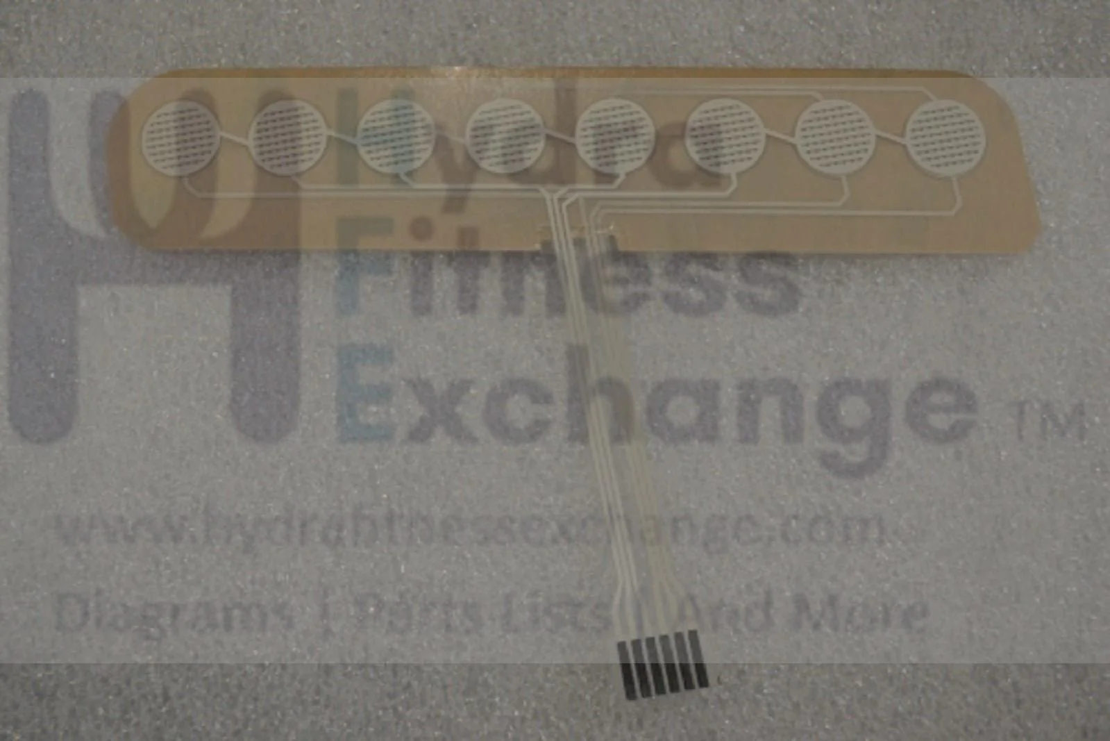 Horizon Fitness CT9.3-TM444B T303 Treadmill Console Key Pad Membrane 2 1000228698