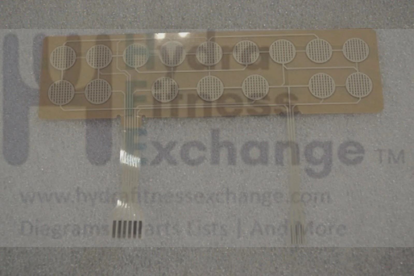 Horizon Fitness CT9.3-TM444B T303 Treadmill Console Key Pad Membrane 3 1000228699