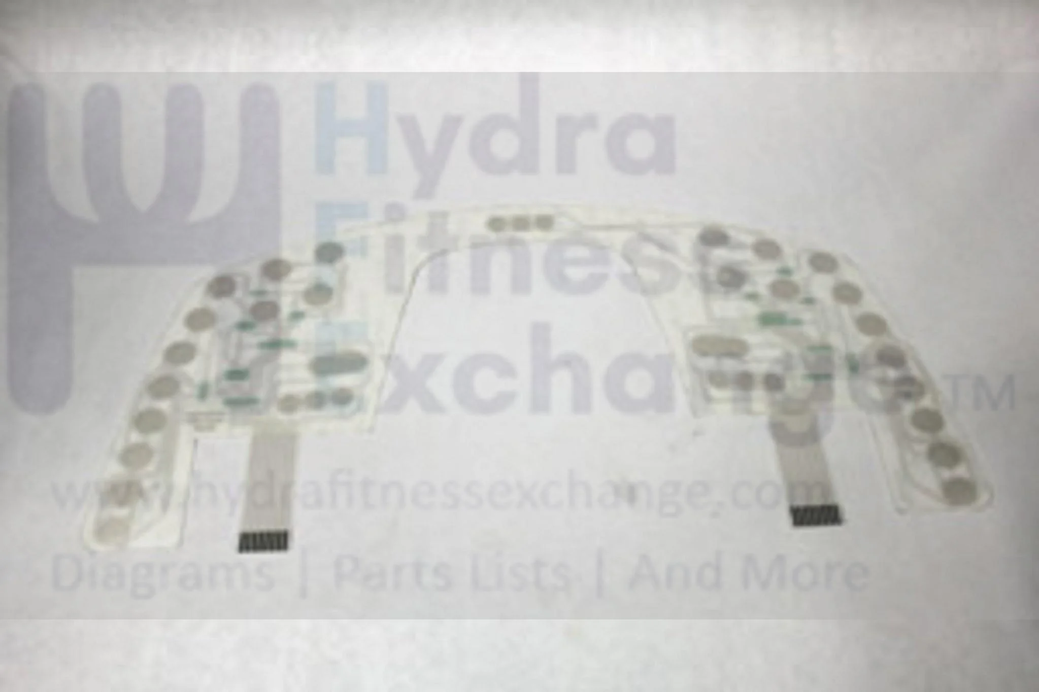 Horizon Fitness D- Series - DT650 - TM165 Treadmill Membrane Switch Pad 003214-C