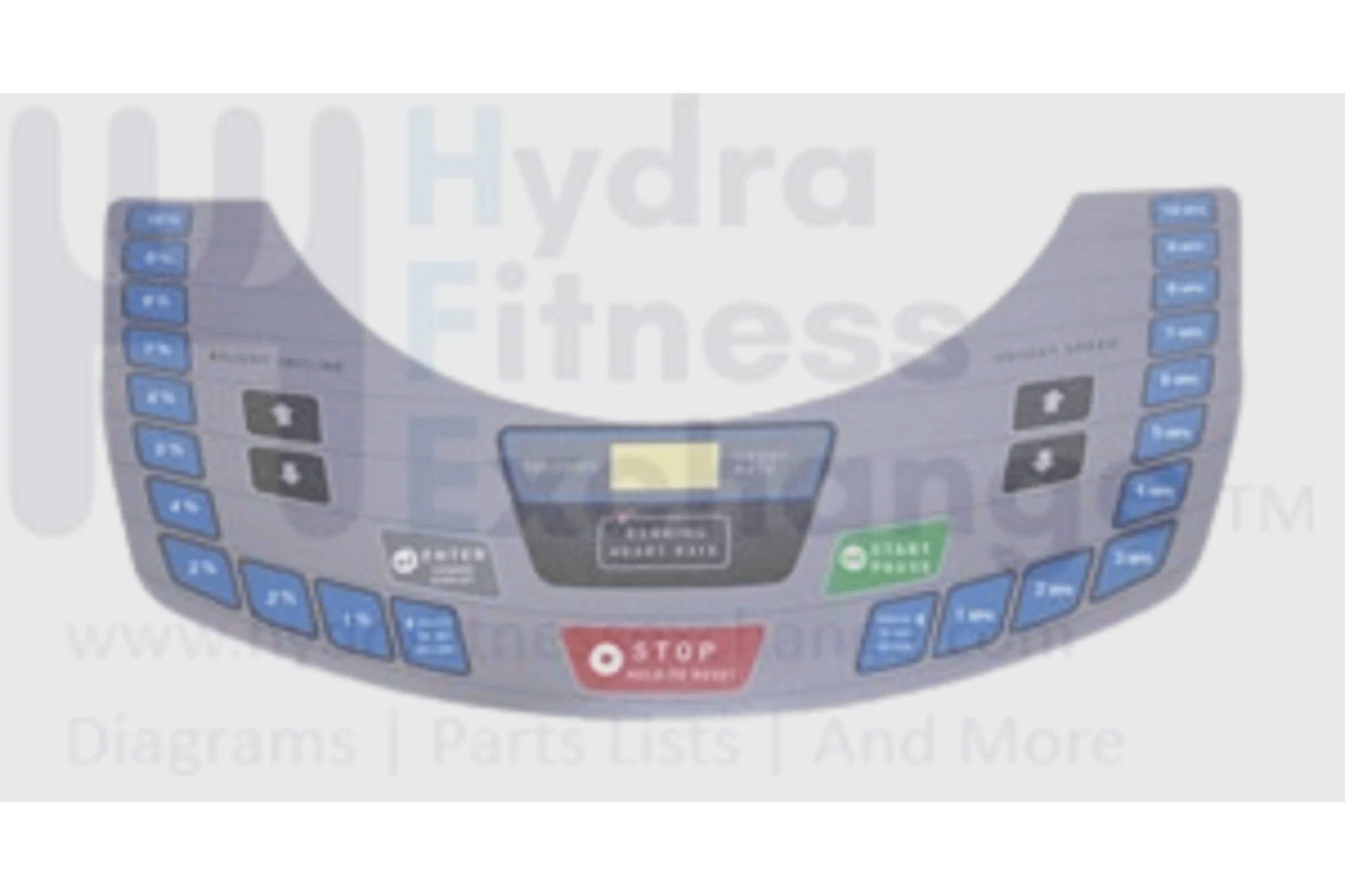 Horizon Fitness DT680 Treadmill Overlay 039030-AX