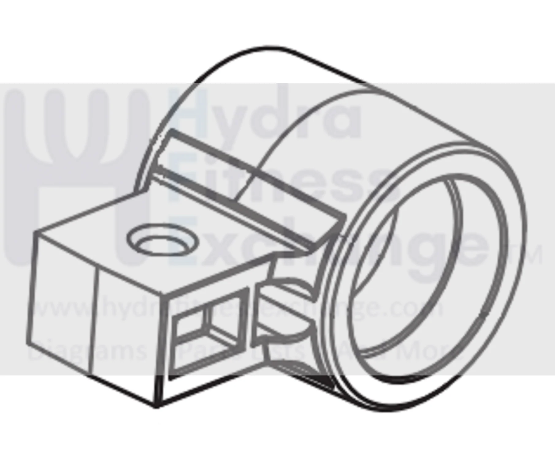 Horizon Fitness E1100GS - EP518 Elliptical Crank Pin Sleeve