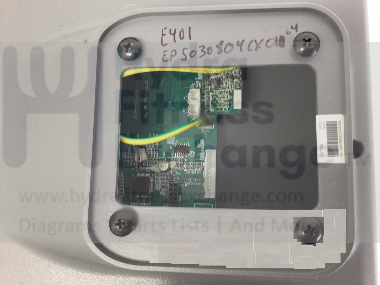 Used Horizon Fitness E401 - EP503 Elliptical Display Console Assembly 097738 - Image 4
