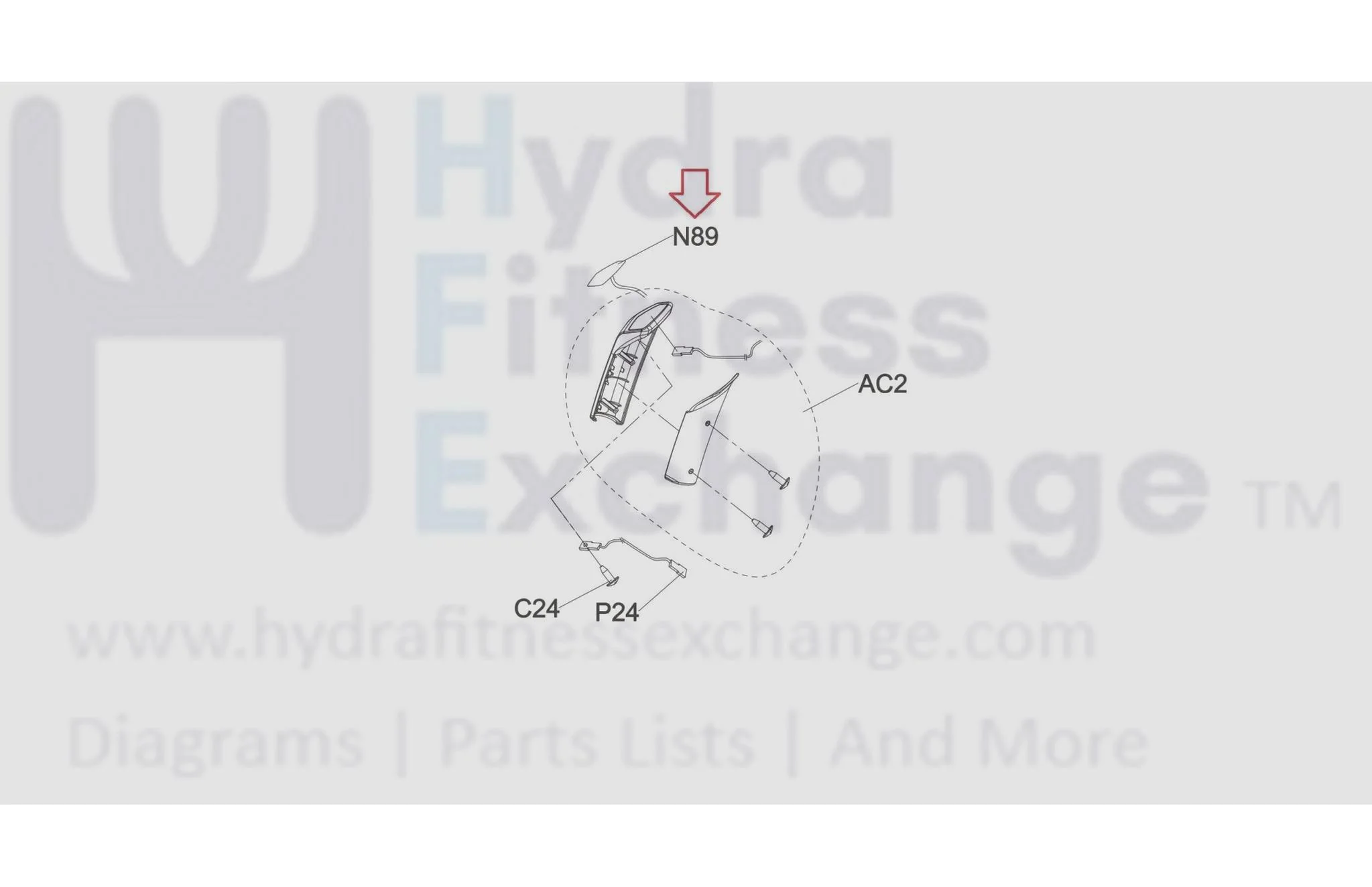 Horizon Fitness Elite E9 - EP586 Elliptical Left Overlay Incline Quick Key 1000337329 - Image 3