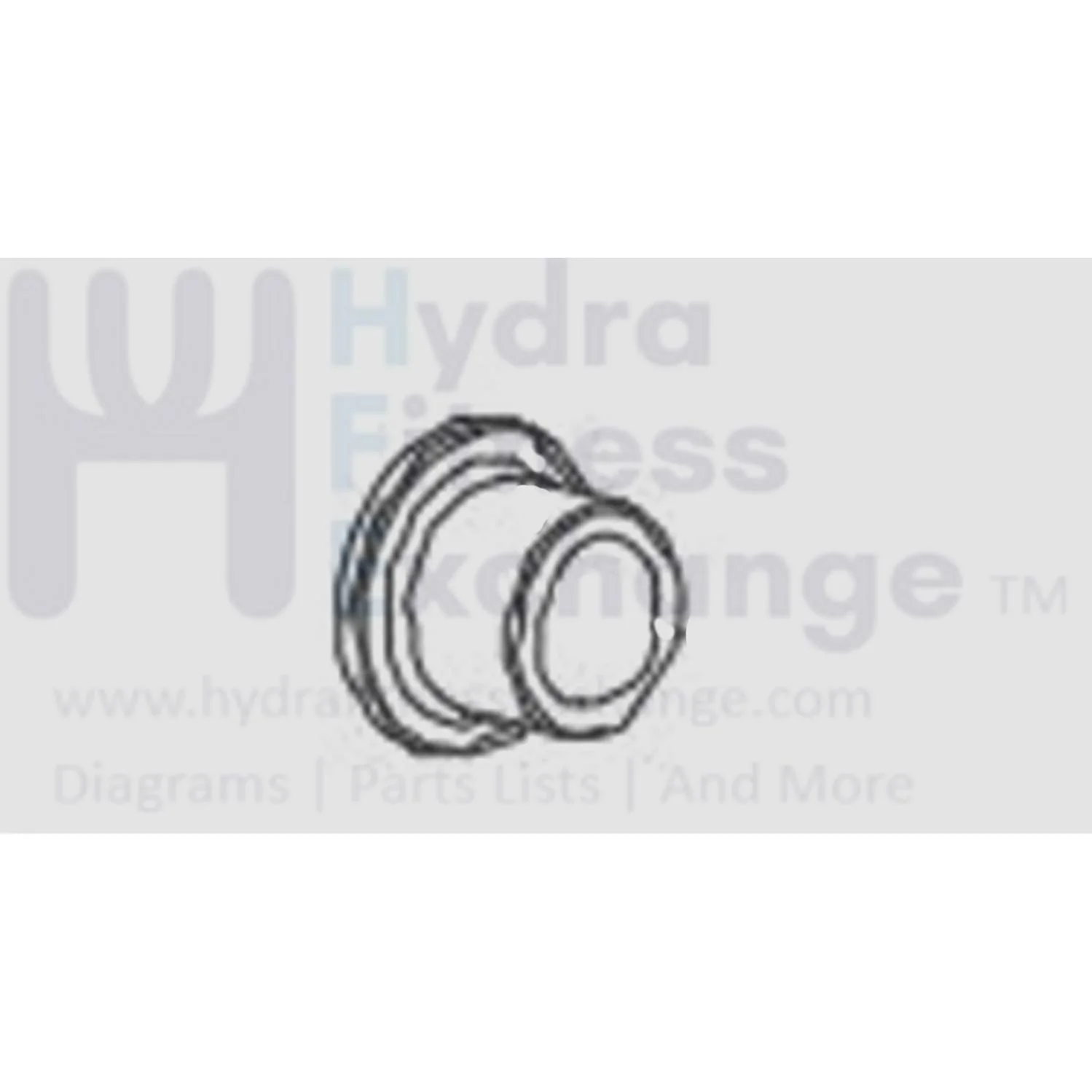 Horizon Fitness Elite R7 - RB018 Elite U7 - UB Stationary Bike Bushing 1000352931