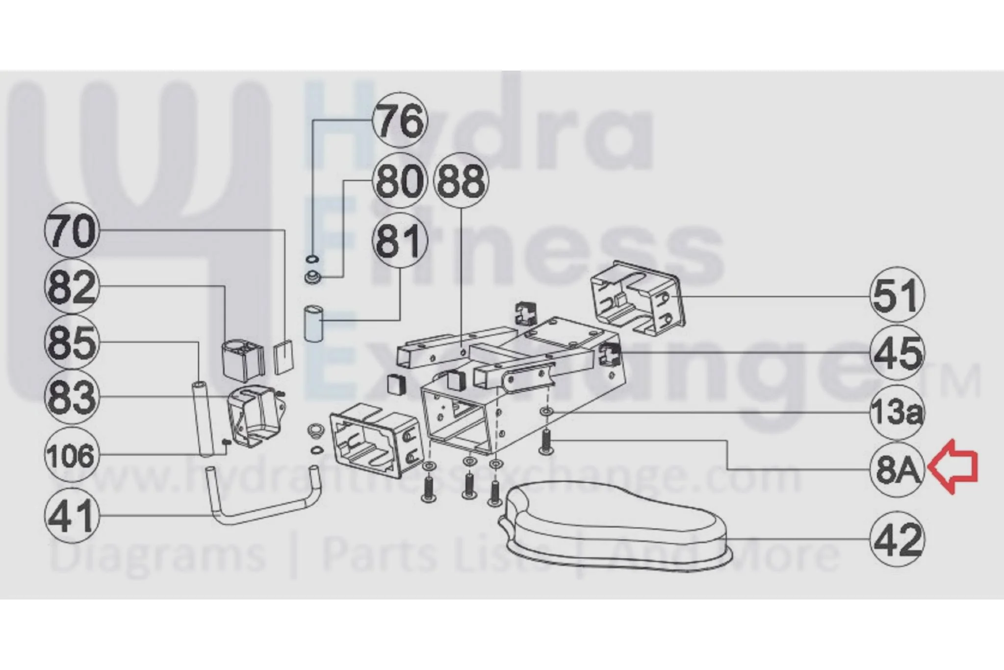 Horizon Fitness Elite R7 - RB018 Stationary Bike Button Head Bolt 1000352820 - Image 2