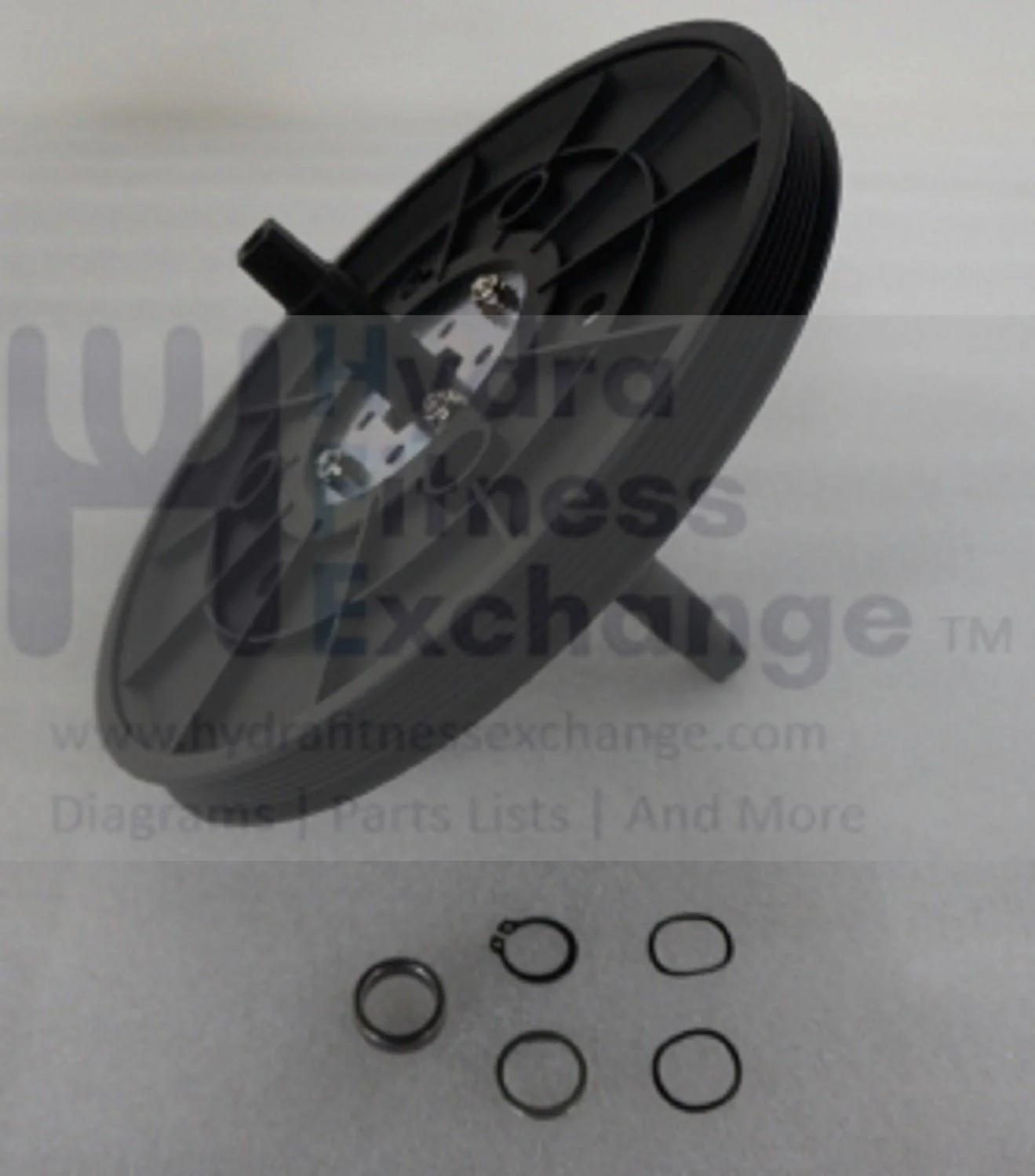 Horizon Fitness Elite R7 - RB018 Stationary Bike Crank Axle Drive Set with Flywheel 1000353781