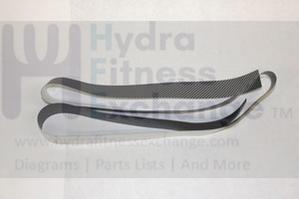 Horizon Fitness Elite Series - 5.3T (TM233) Treadmill Decal Side Rail 055267-A - Image 2