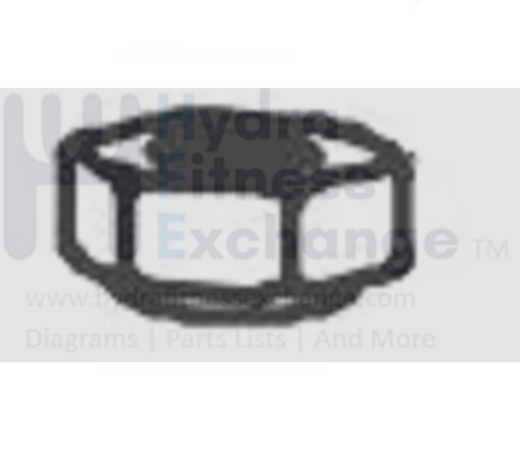Horizon Fitness Elite U7 - UB Stationary Bike Hex Lock Nut 1000353809