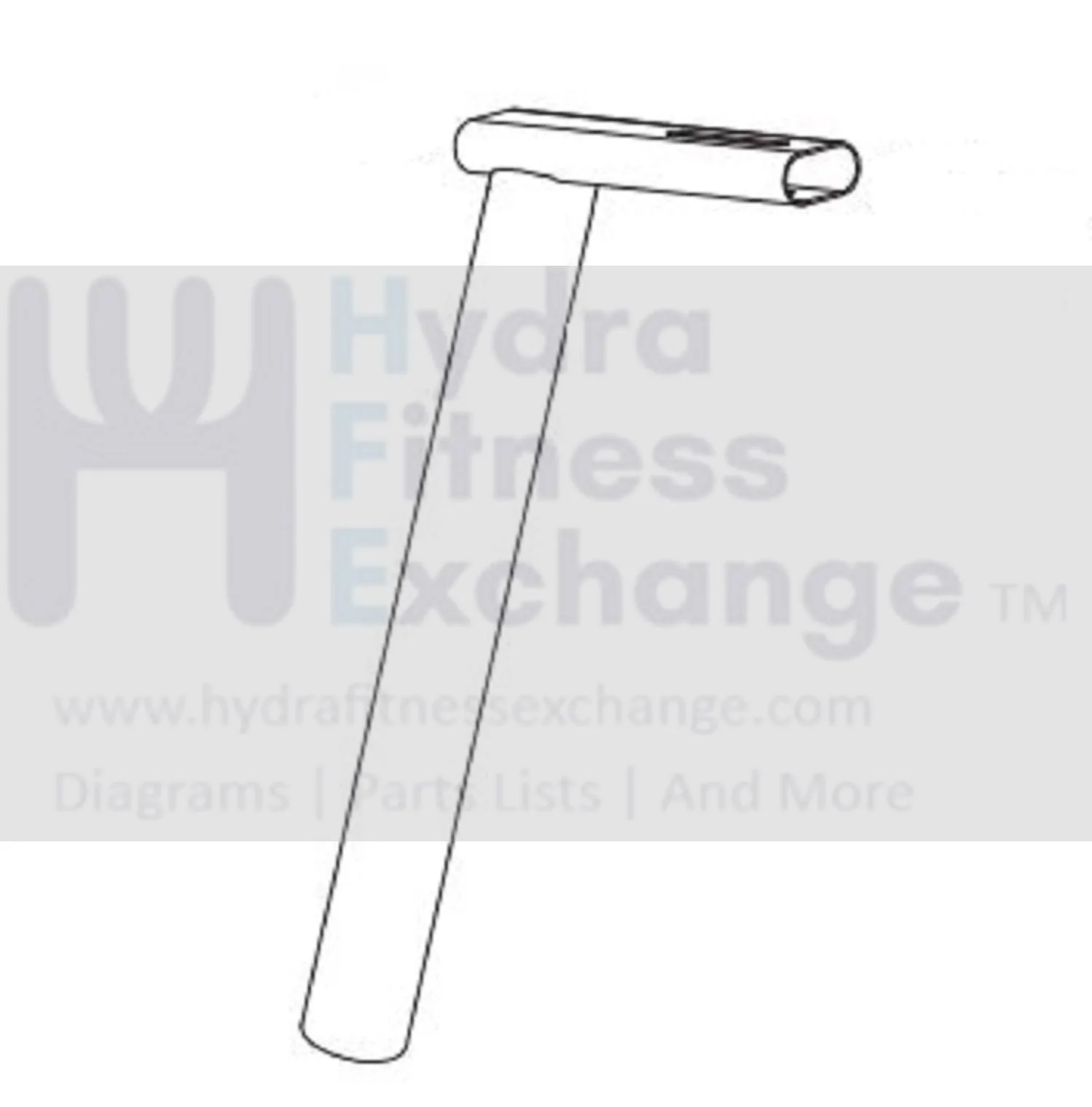 Horizon Fitness Elite U7 - UB Stationary Bike Seat Post 1000220748