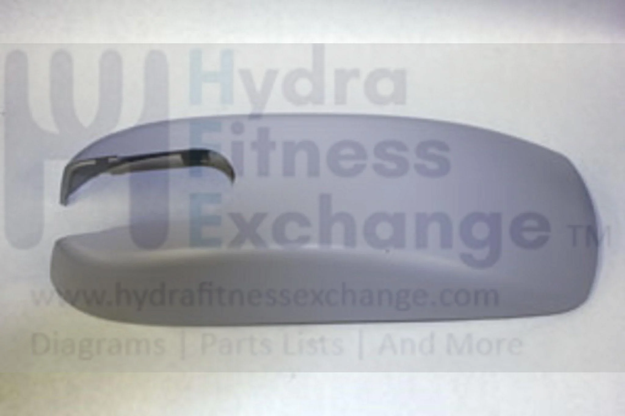 Horizon Fitness Elliptical Rear Upper Side Cover Mold French Grey 1000105802