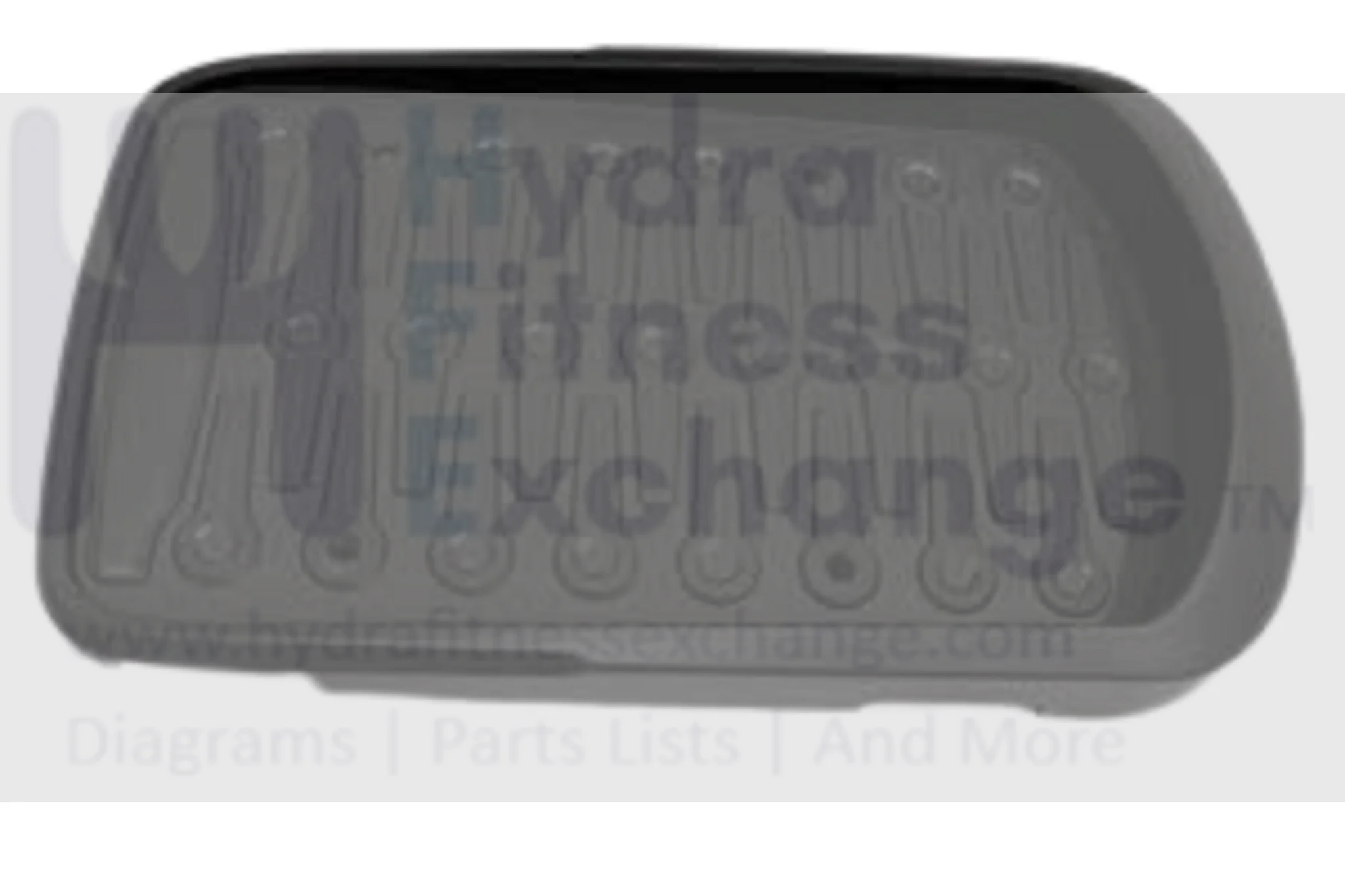 Horizon Fitness Elliptical Right Foot Pedal Pad 1000200749