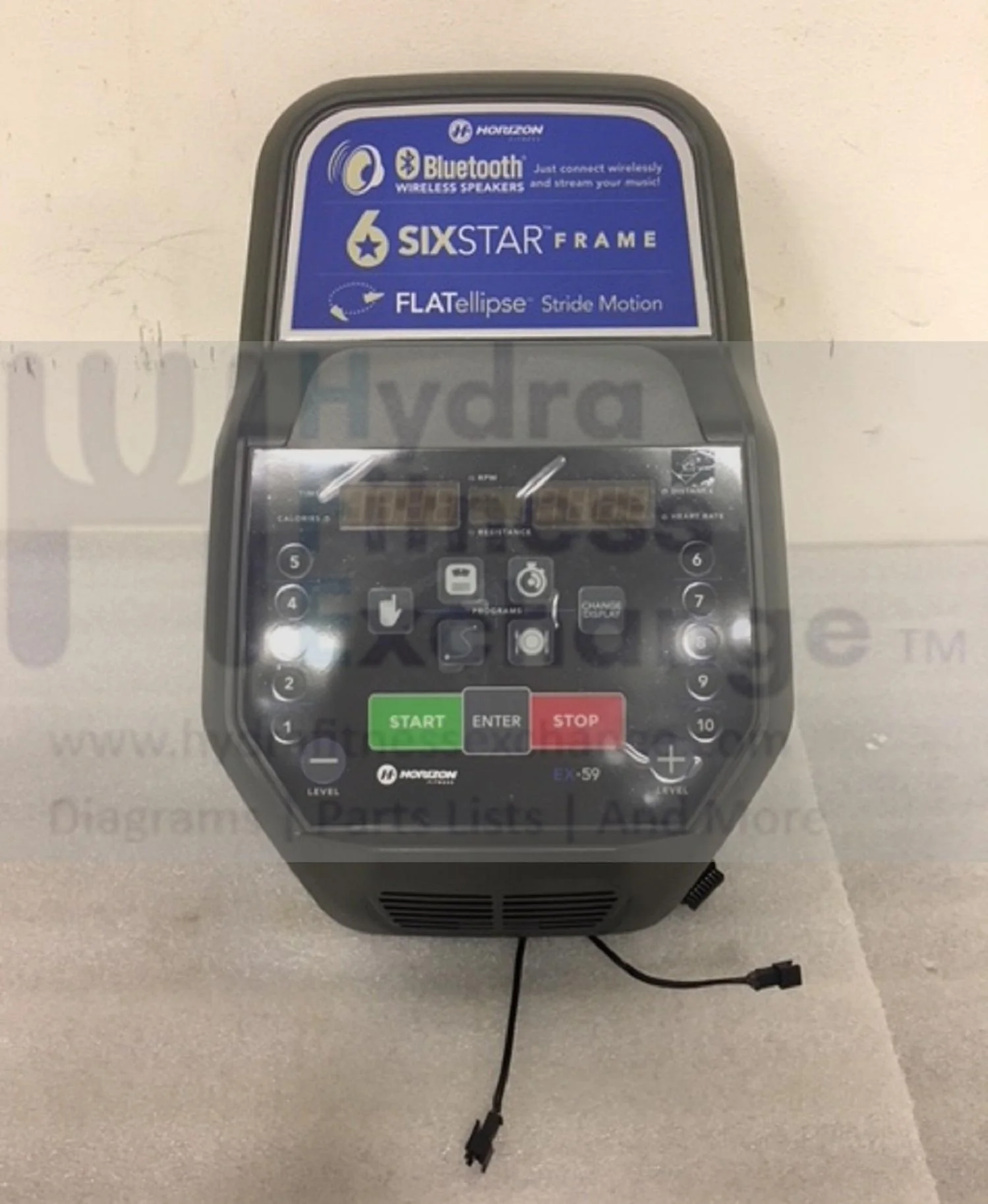 Horizon Fitness Endurance 200 - EP28 Elliptical Display Console Assembly 1000419611 - Image 2