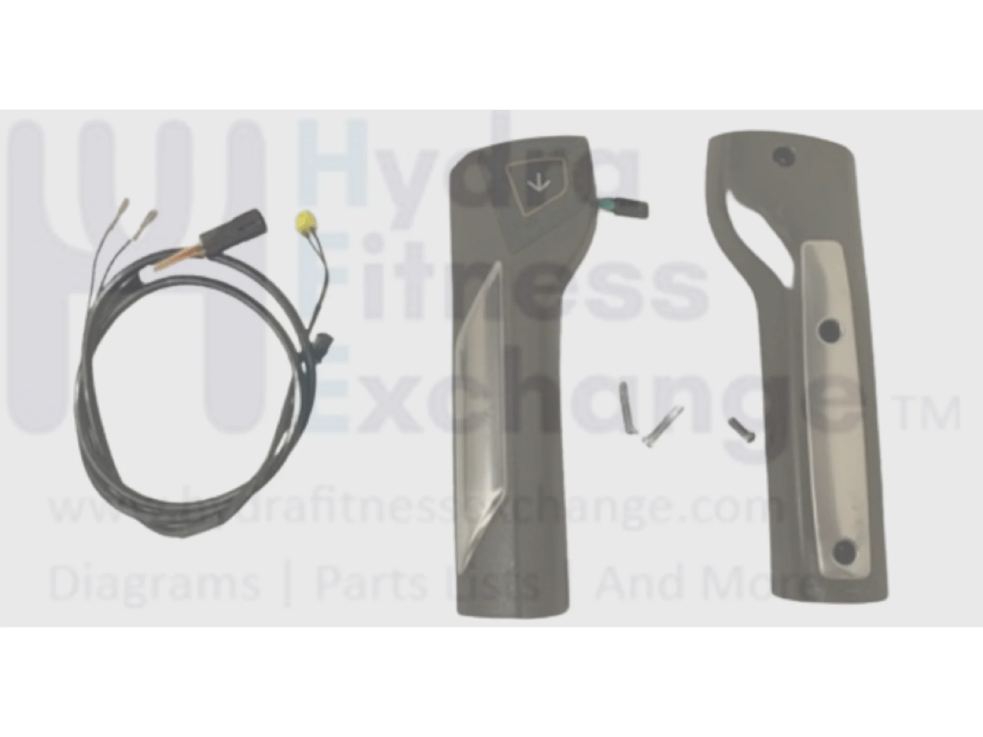 Horizon Fitness Endurance 300 - EP29 - 2003 Elliptical Heart Rate Hand Sensor Left Pulse Grip Set 1000459411