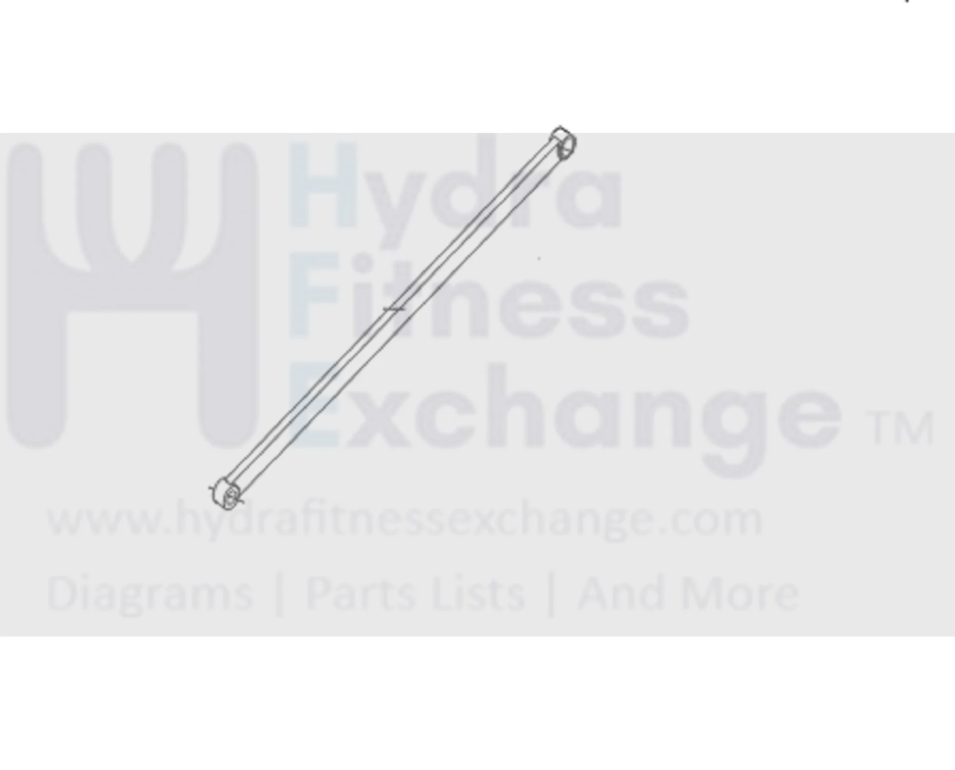 Horizon Fitness Endurance 300 - EP29 Elliptical Connected Tube Set 1000454942