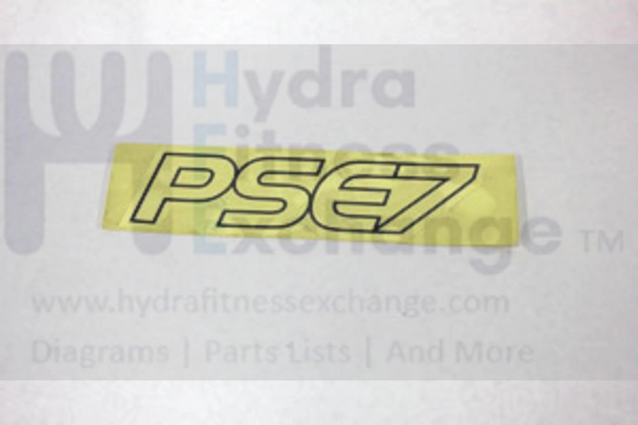 Horizon Fitness EP146 Elliptical Console Mast Decal Cover 049412-AX - Image 2