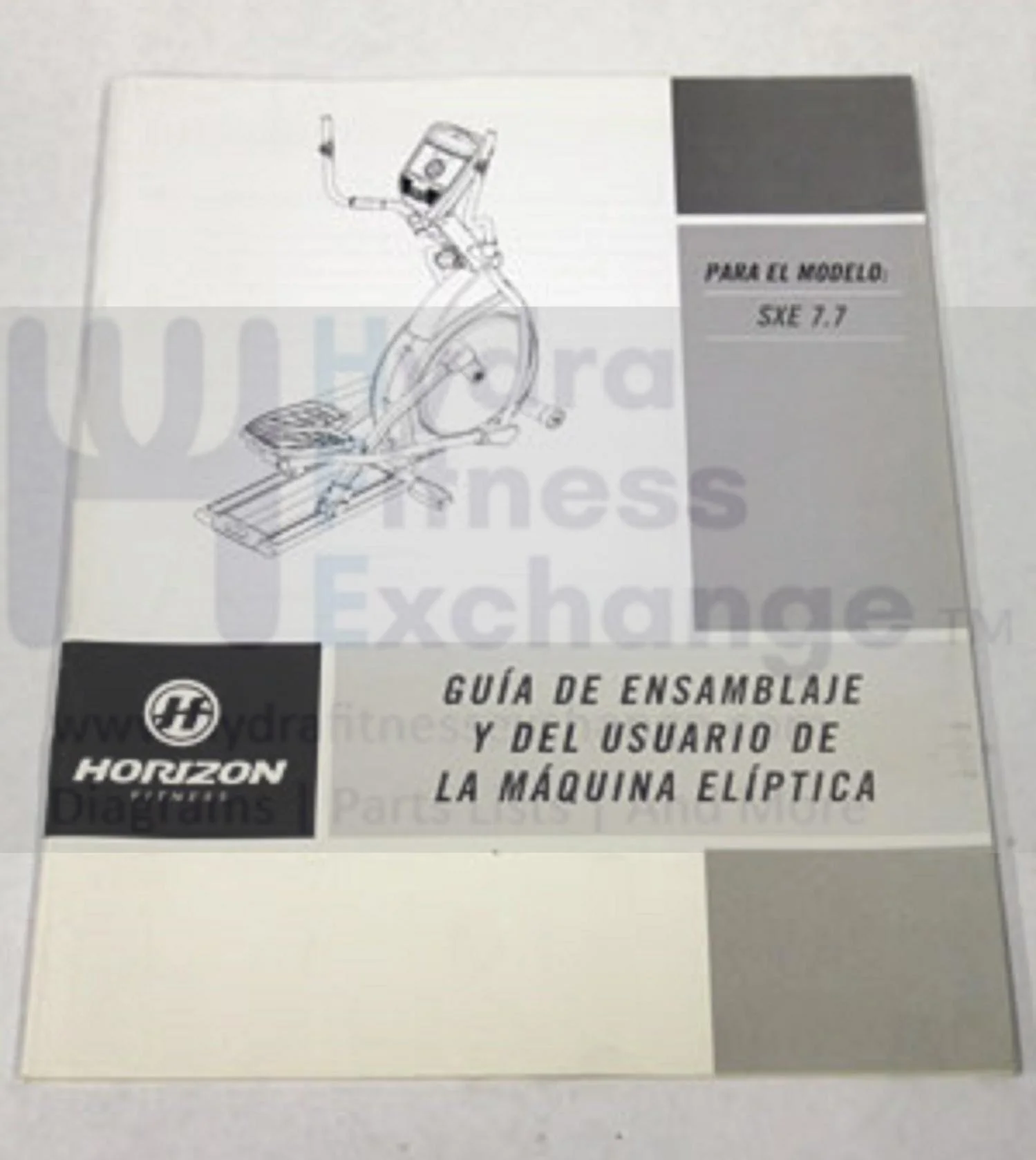 Horizon Fitness EP189 Elliptical Owner User's Manual 076529 - Image 2