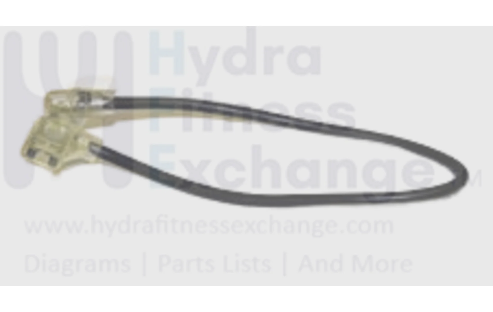 Horizon Fitness EP507 Elliptical Safety Connector Wire Black 16AWG 083756