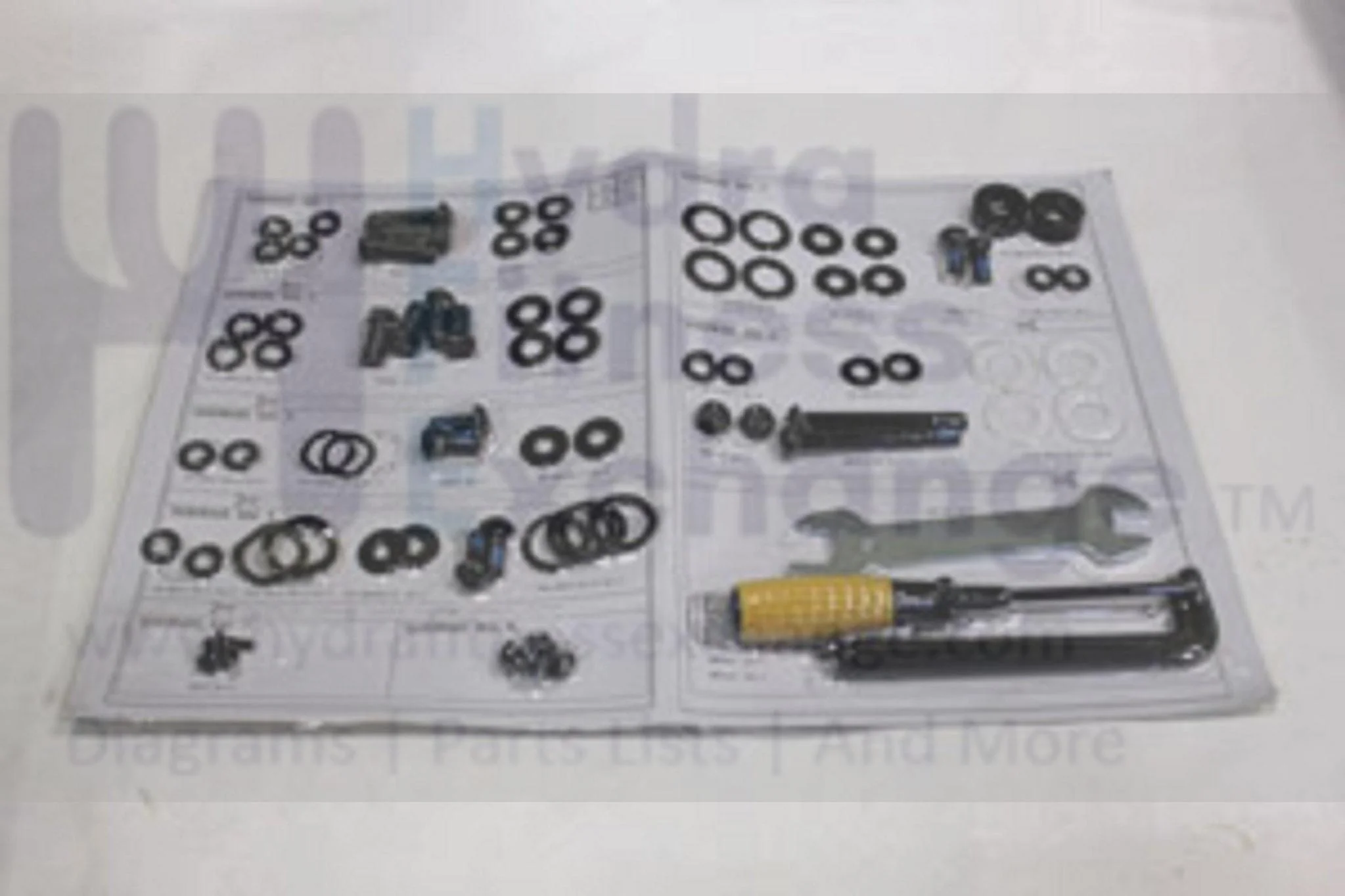 Horizon Fitness EP534 EP548 Elliptical Hardware kit 1000201649 - Image 2
