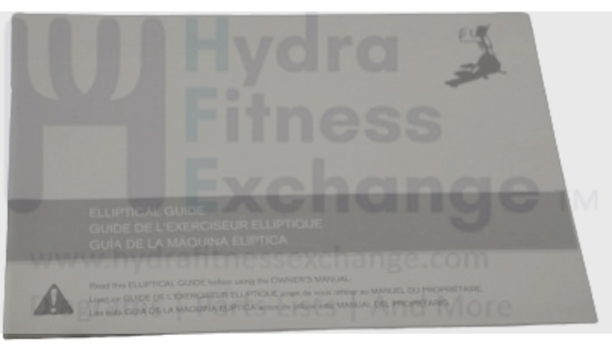 Horizon Fitness EP534 EP548 Elliptical Owner,s User Manual 1000306693