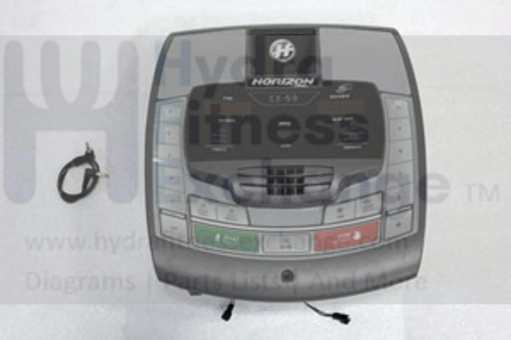 Horizon Fitness EP548 EP5481001US Elliptical Display Console Assembly 1000203644 - Image 2