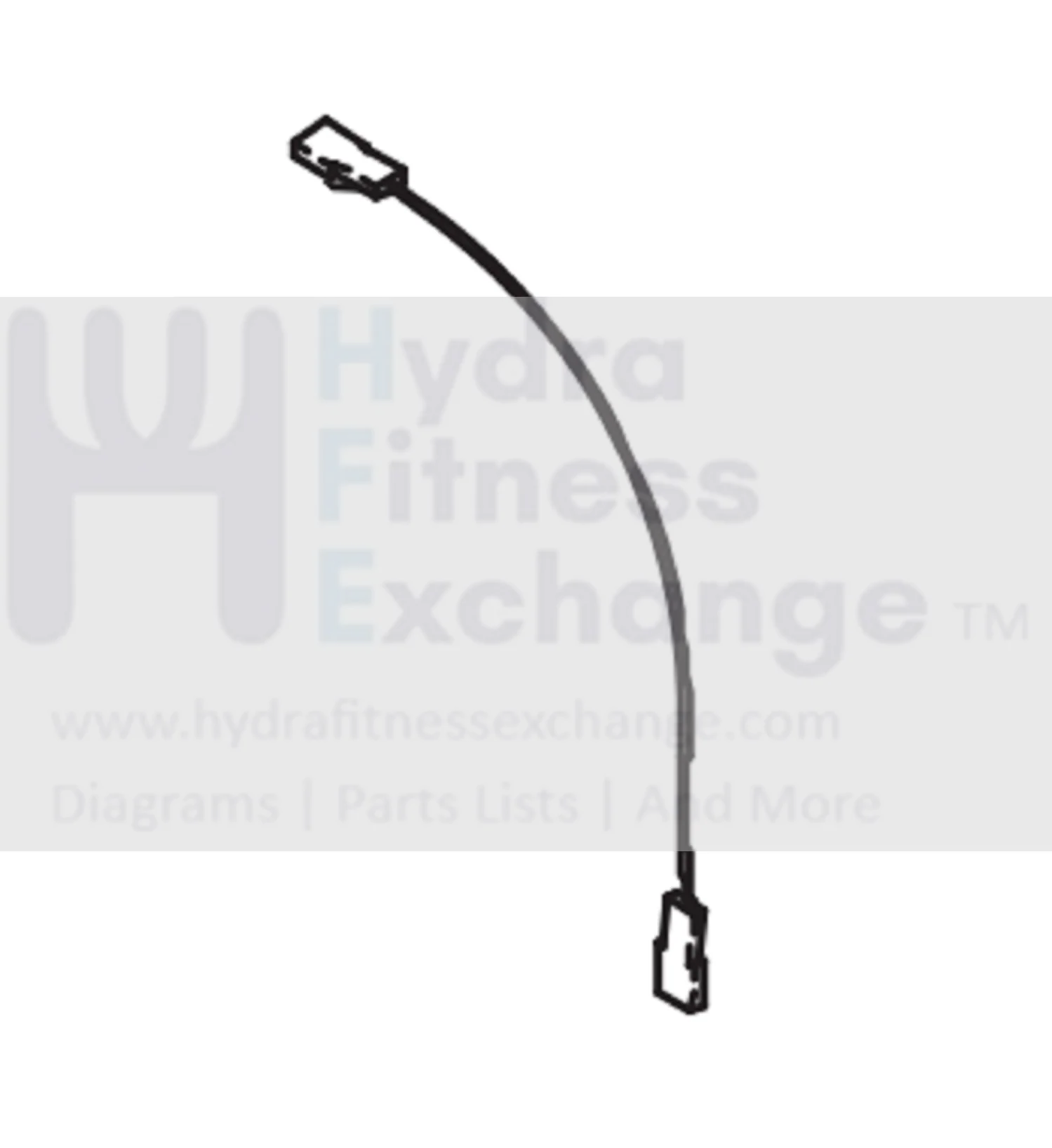 Horizon Fitness EP703 EP284 Elliptical Control Board Power Wire Harness White 16AWG 1000209750