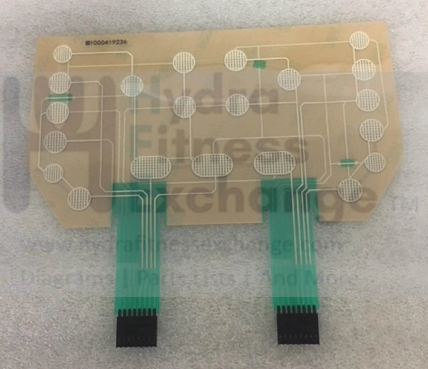 Horizon Fitness EP716 EP283 Elliptical Display Console Membrane Keypad 1000419236 - Image 2