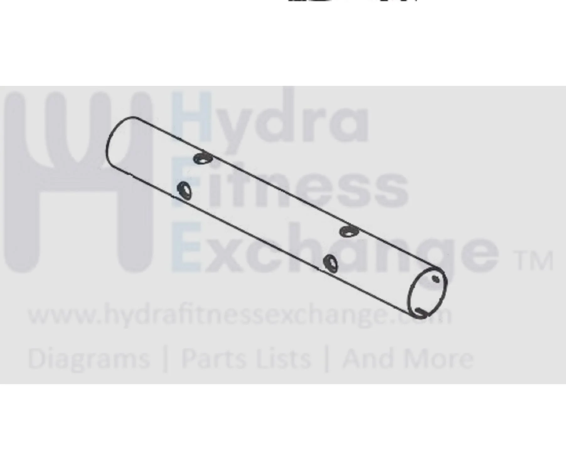 Horizon Fitness EP716 EP283 Elliptical Front Foot Stabilizer Set Semi Assembly 1000423872
