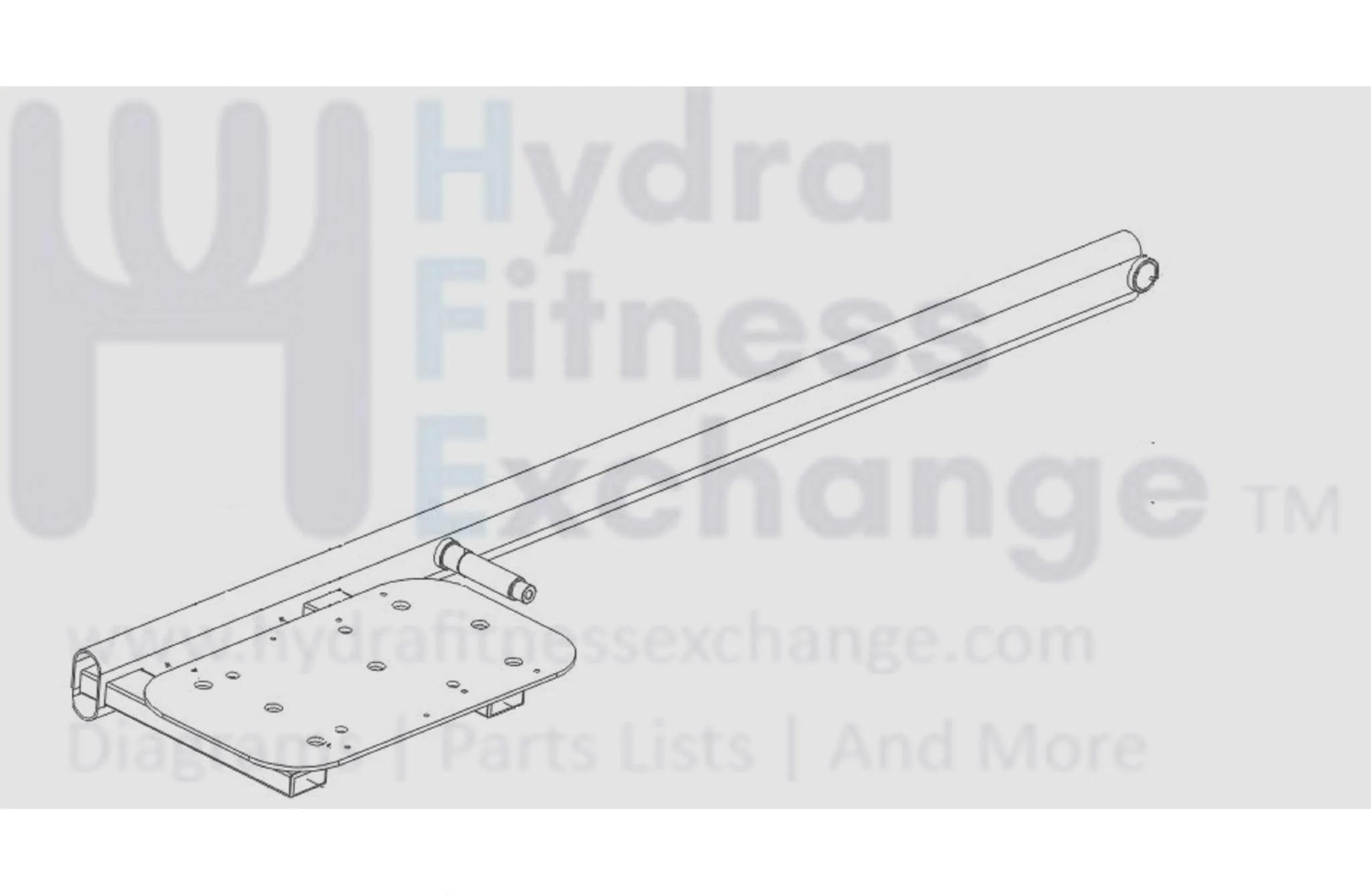 Horizon Fitness EP716 EP283 Elliptical Left Link Arm Set 1000454763