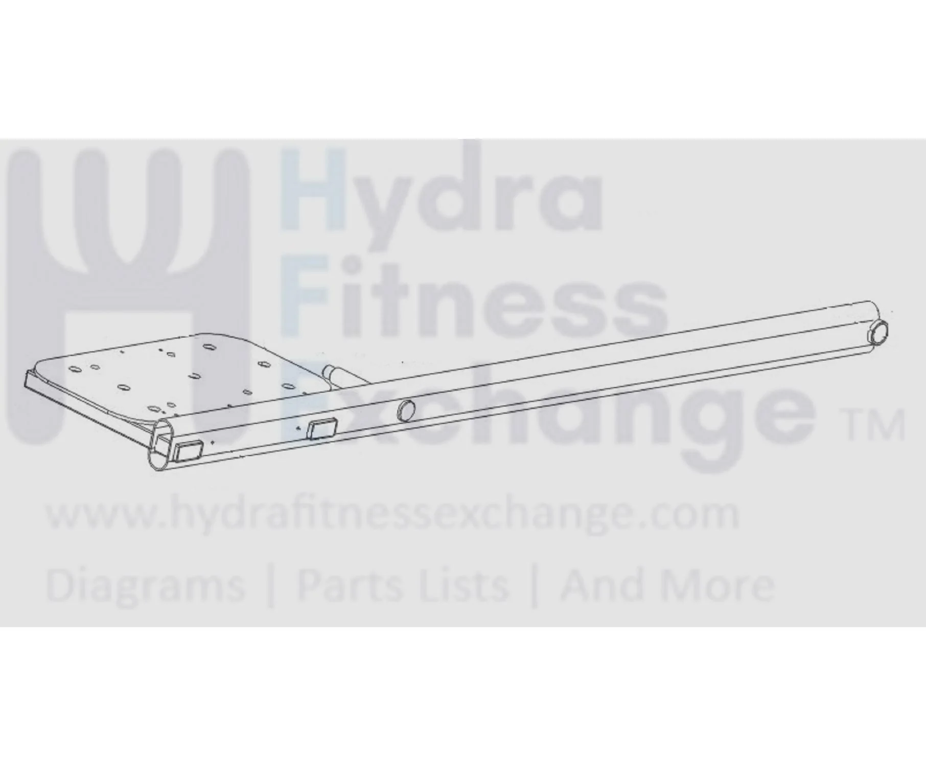 Horizon Fitness EP716 EP283 Elliptical Right Link Arm Set 1000423871