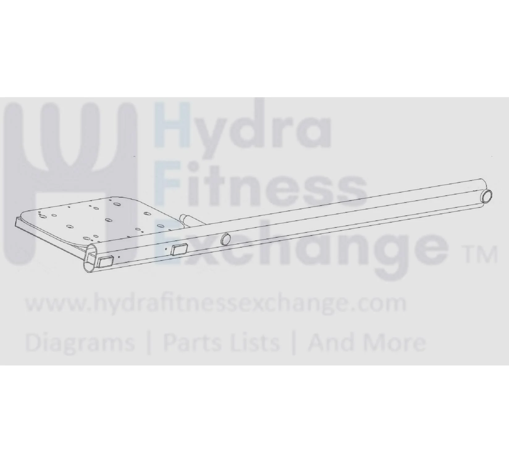 Horizon Fitness EP716 EP283 Elliptical Right Link Arm Set 1000454764
