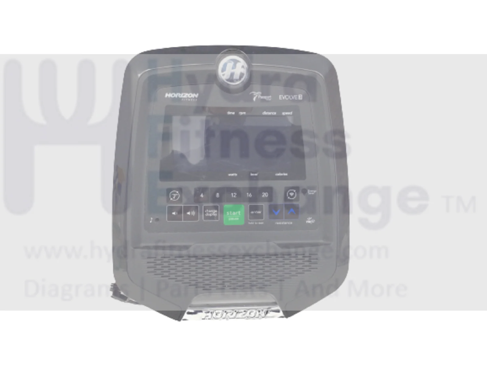 Horizon Fitness Evolve 3 - 3-02 Elliptical Display Console Assembly 1000332425