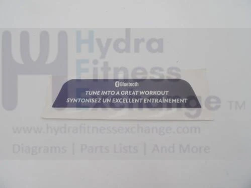 Horizon Fitness EX59-04 Elliptical Console Pop Sticker 1000465097