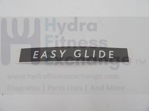 Horizon Fitness EX59-04 Elliptical Link Arm Accent Piece Decorated Label 1000462680