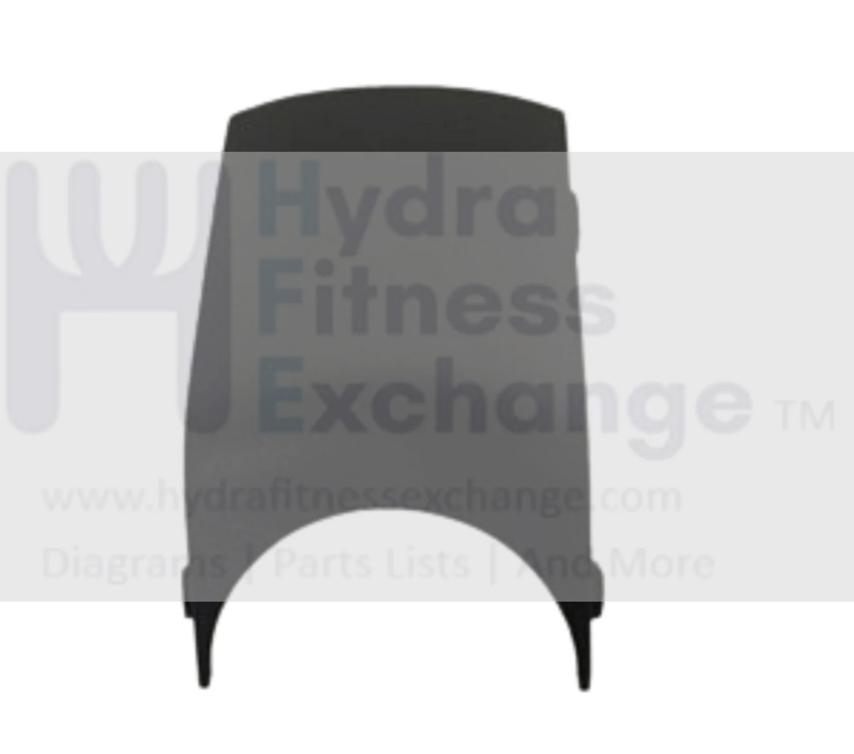 Horizon Fitness EX59-3 - EP716 EX59-3 - EP716 - EP283 Elliptical Console Mast Rear Cover 1000419657