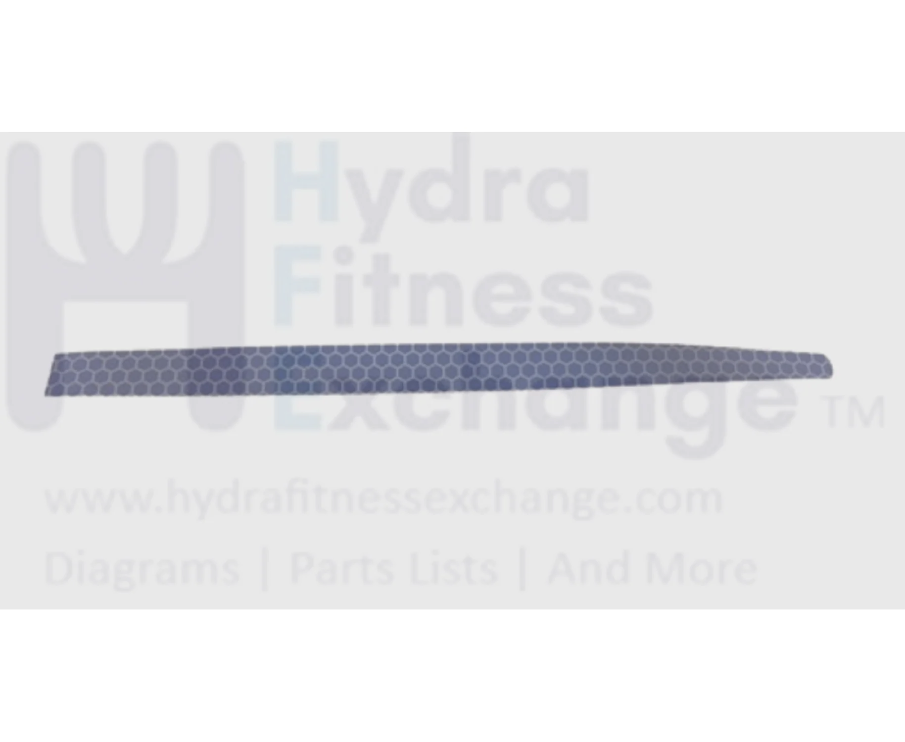 Horizon Fitness EX59-3 - EP716 EX59-3 - EP716 - EP283 Elliptical Side Cover Rear Decorated Label 1000419670