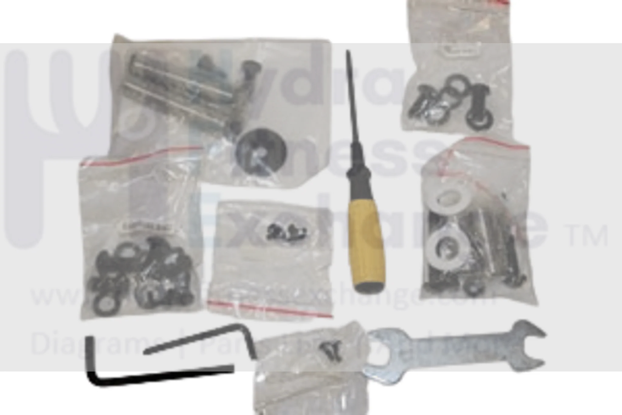 Horizon Fitness EX65 - EP133 Elliptical Hardware Pack 051594-AX