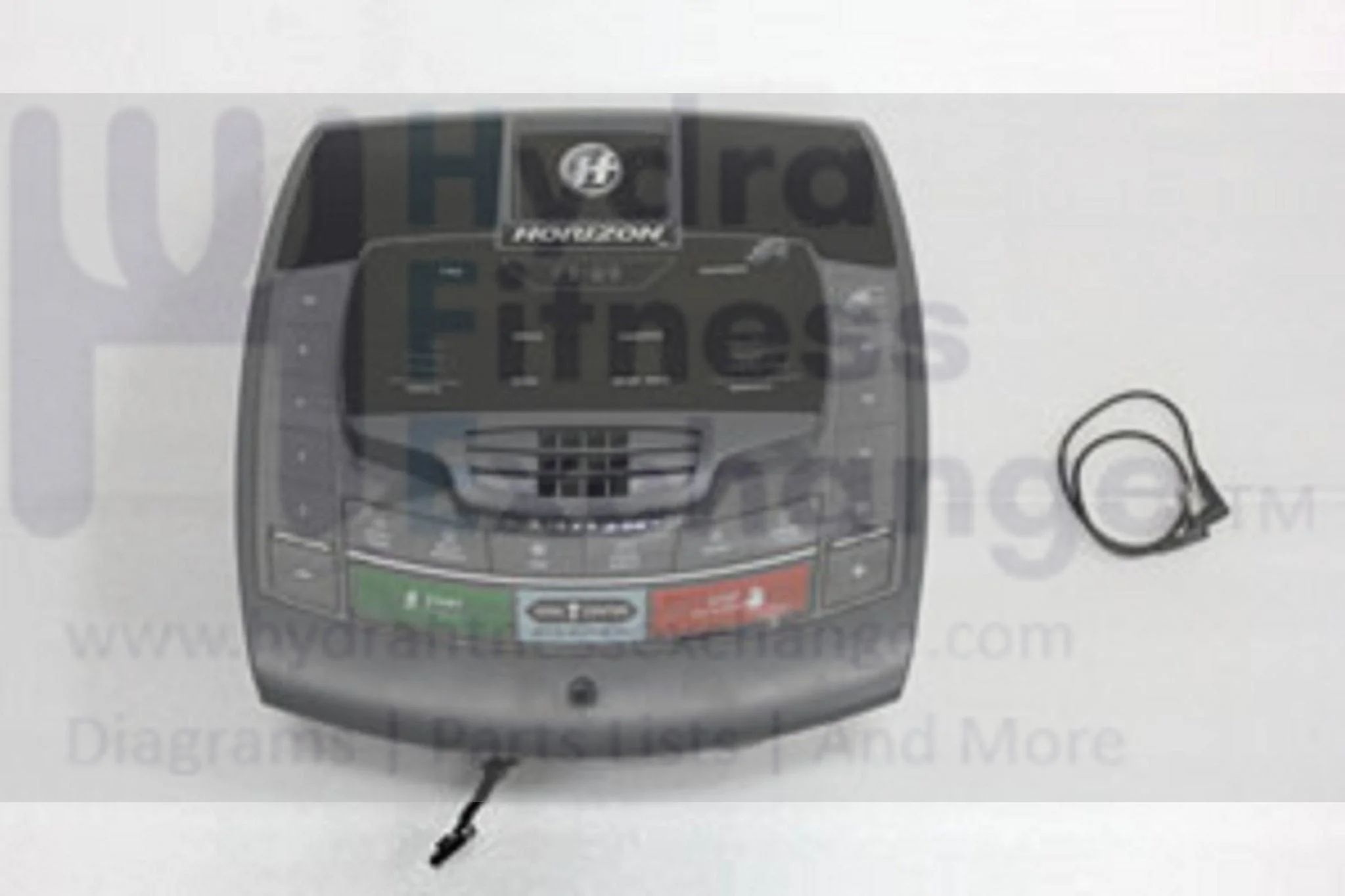 Horizon Fitness EX69 - EP537 Elliptical Display Console Set Semi Assembly 1000114164 - Image 2