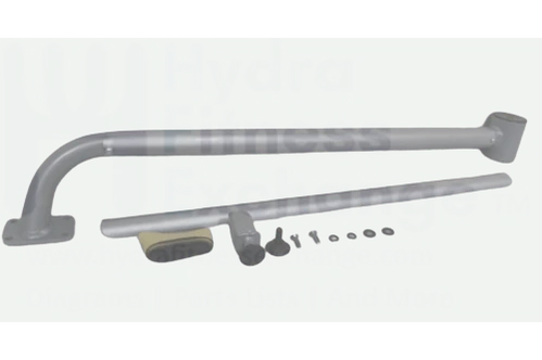 Horizon Fitness EX78 - EP516 EX79 - EP546B Elliptical Guide Rail Set Semi Assembly 1000101685