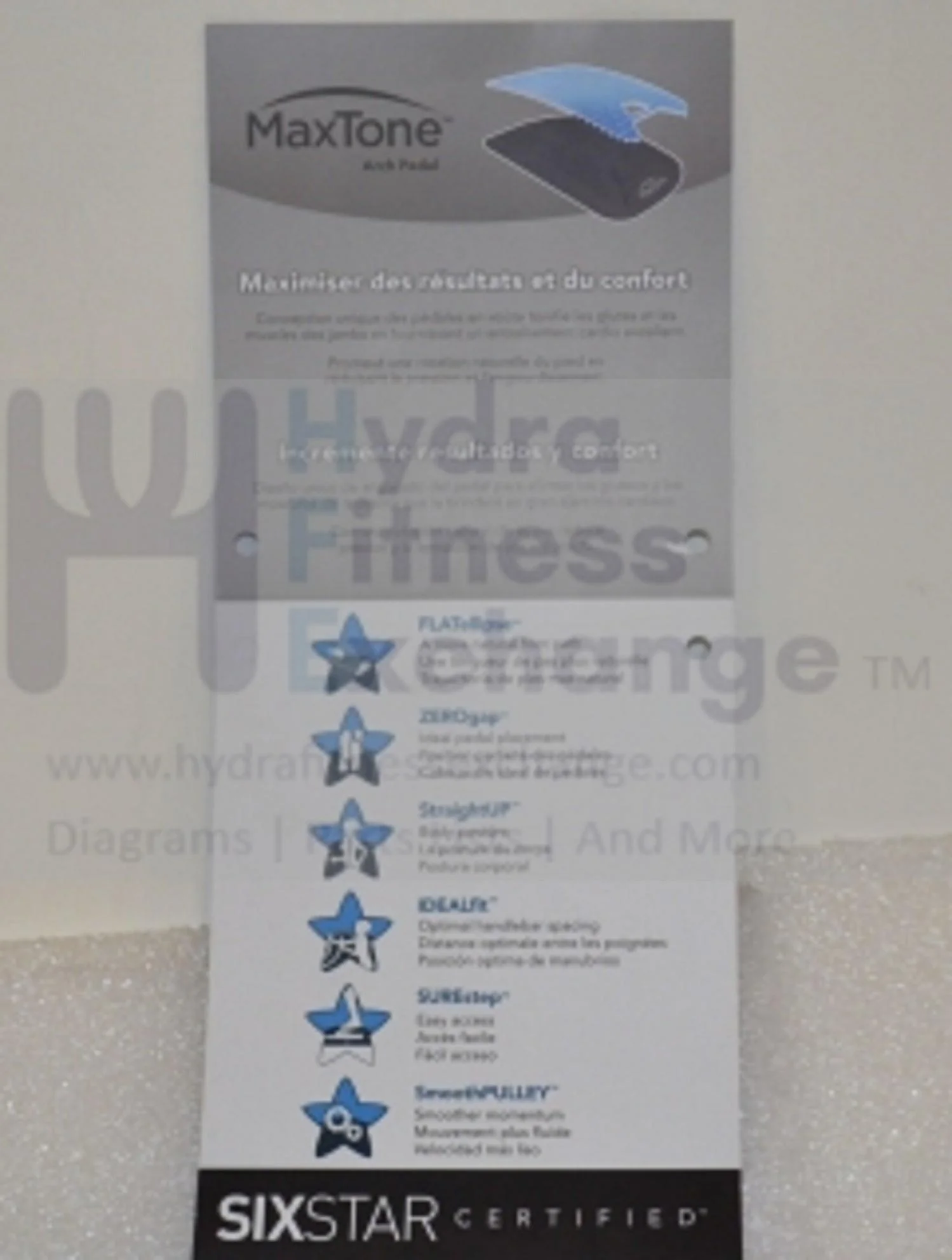 Horizon Fitness EX79-02 - EP566 Elliptical Logo Label Tag 1000227421 - Image 2