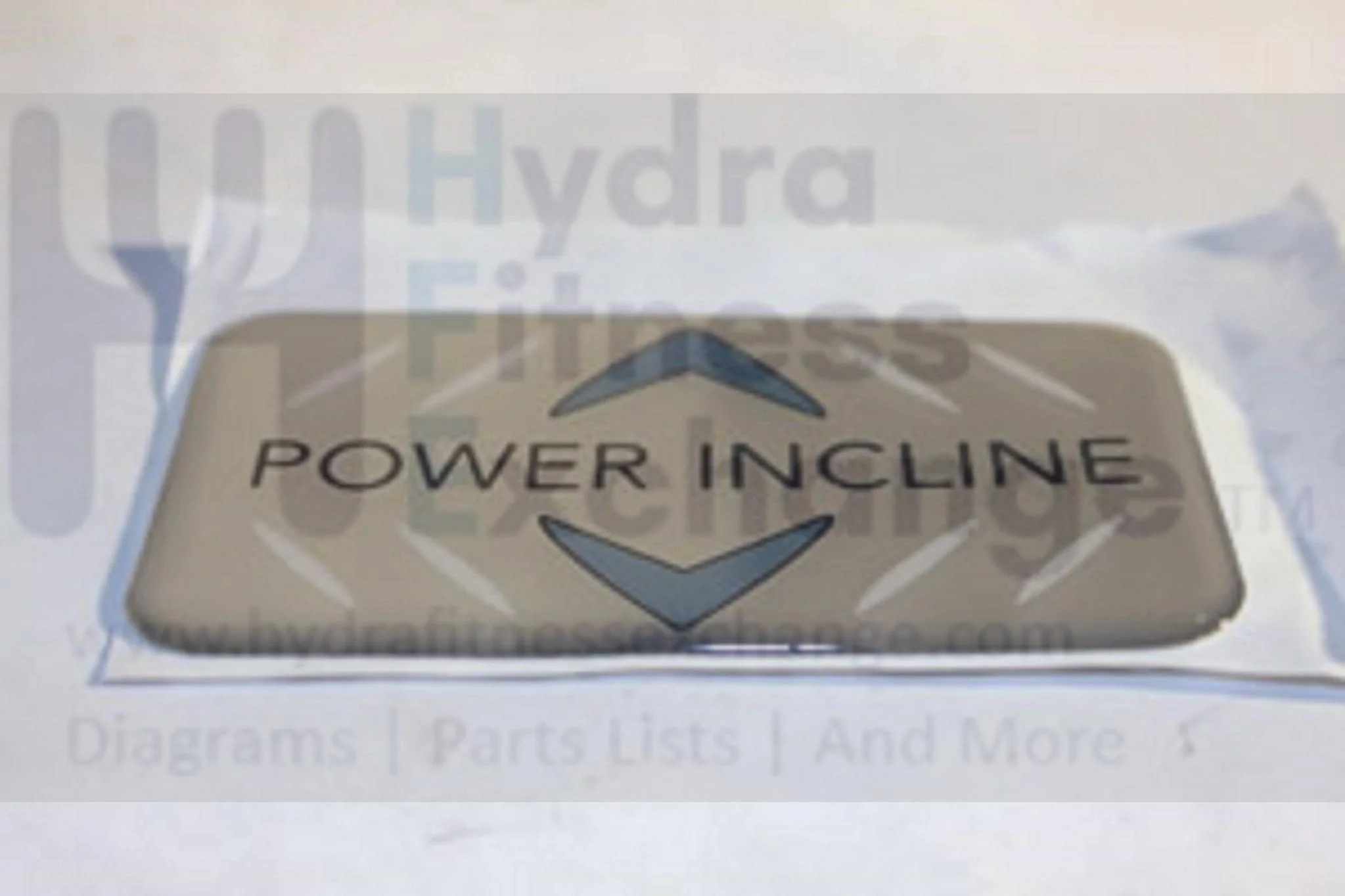 Horizon Fitness EX79 - EP546B Elliptical Rear Stabilizer Logo Cover Label 1000203779 - Image 2