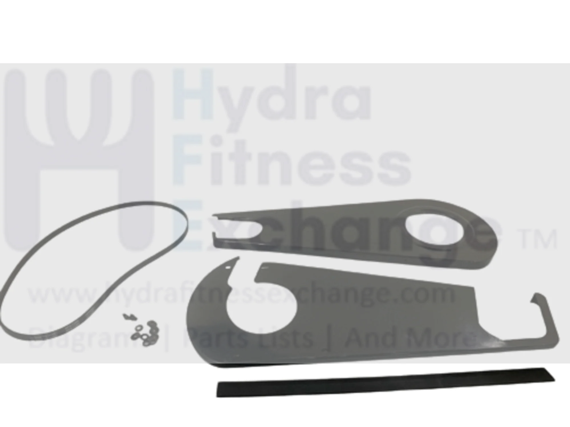 Horizon Fitness IC7.9 - FC062 Statioanry Bike Chain Cover Set 1000414035