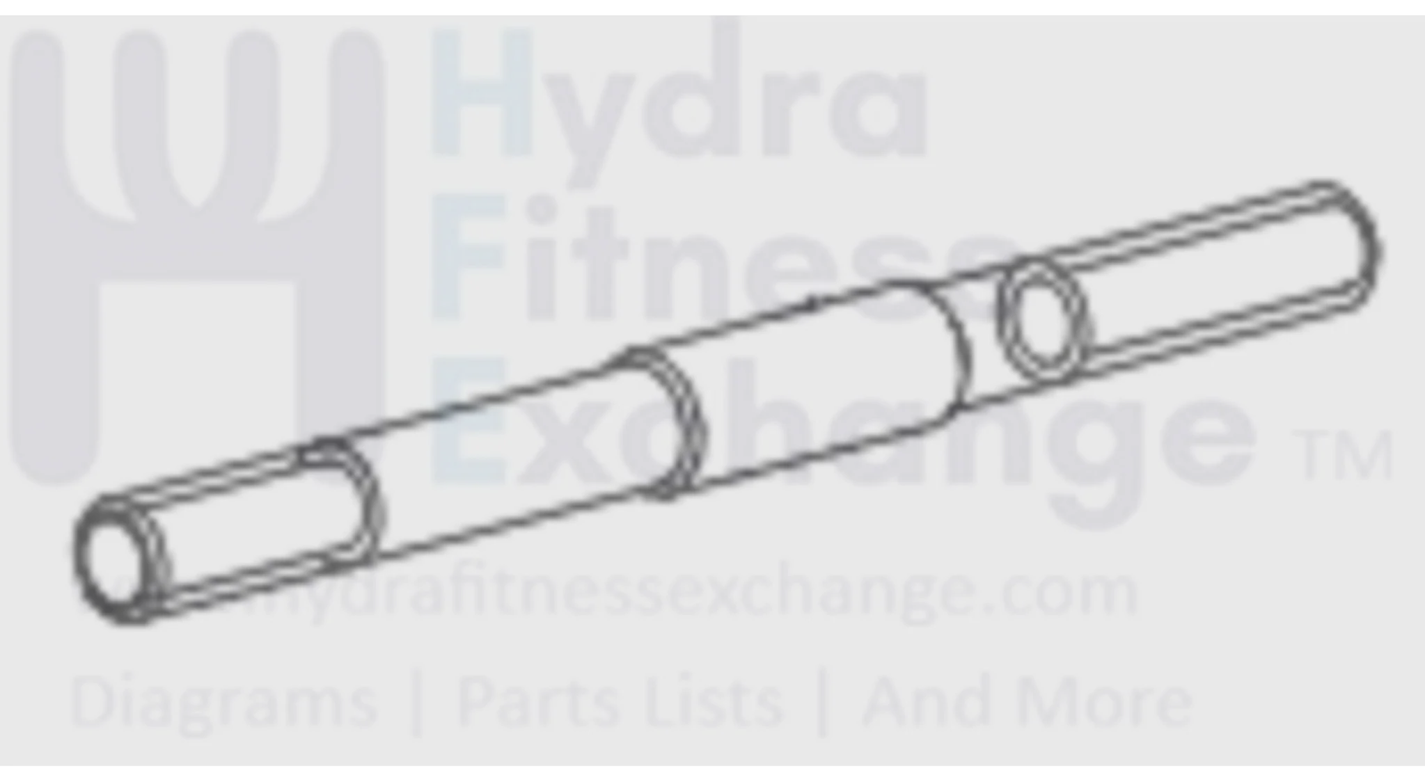 Horizon Fitness IC7.9 - FC062 Stationary Bike Flywheel Axle 1000413974
