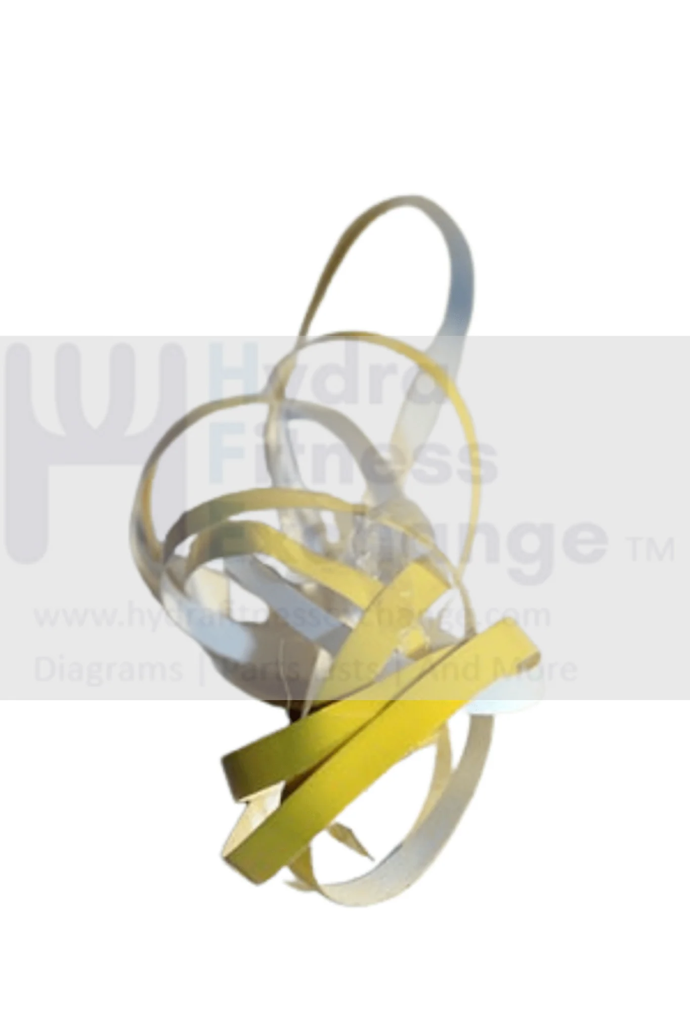Horizon Fitness Livestrong CT12.1 LS13.0T Treadmill Side Rail Yellow/pantone 1000107691