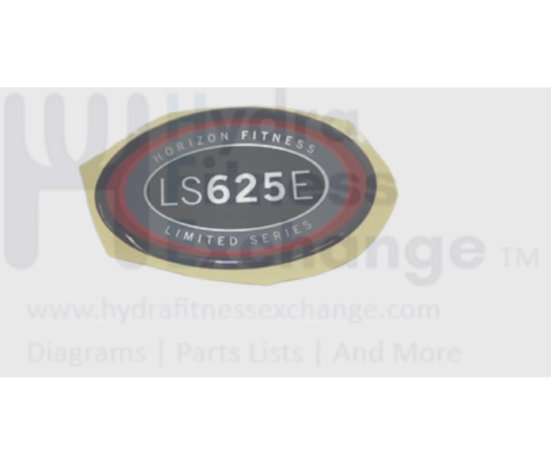 Horizon Fitness LS625E - EP132C Elliptical Decal Side Cover 039090-AX