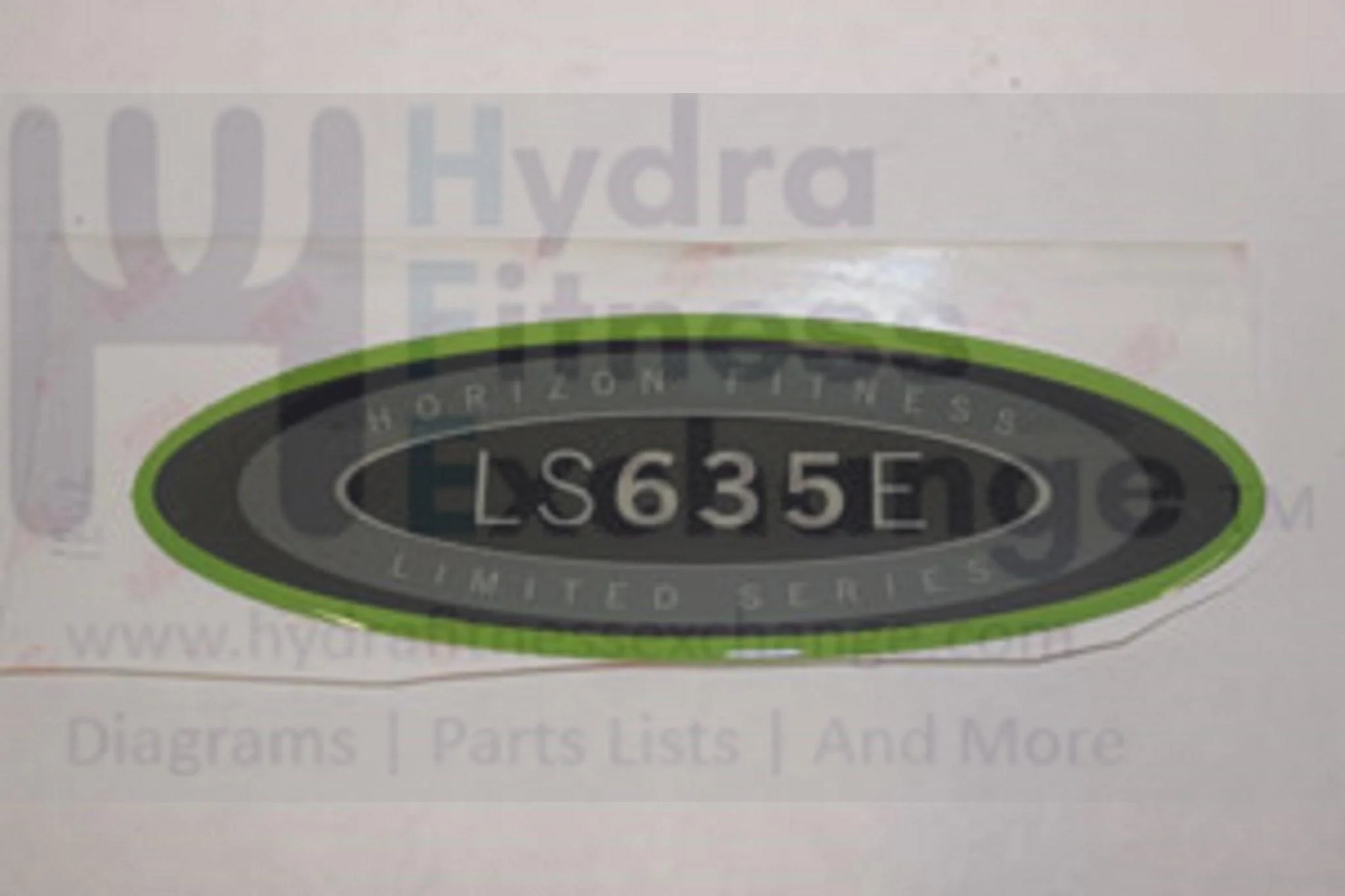 Horizon Fitness LS635E - EP181 Elliptical Rear Stabilizer Cover Sticker 071802 - Image 2