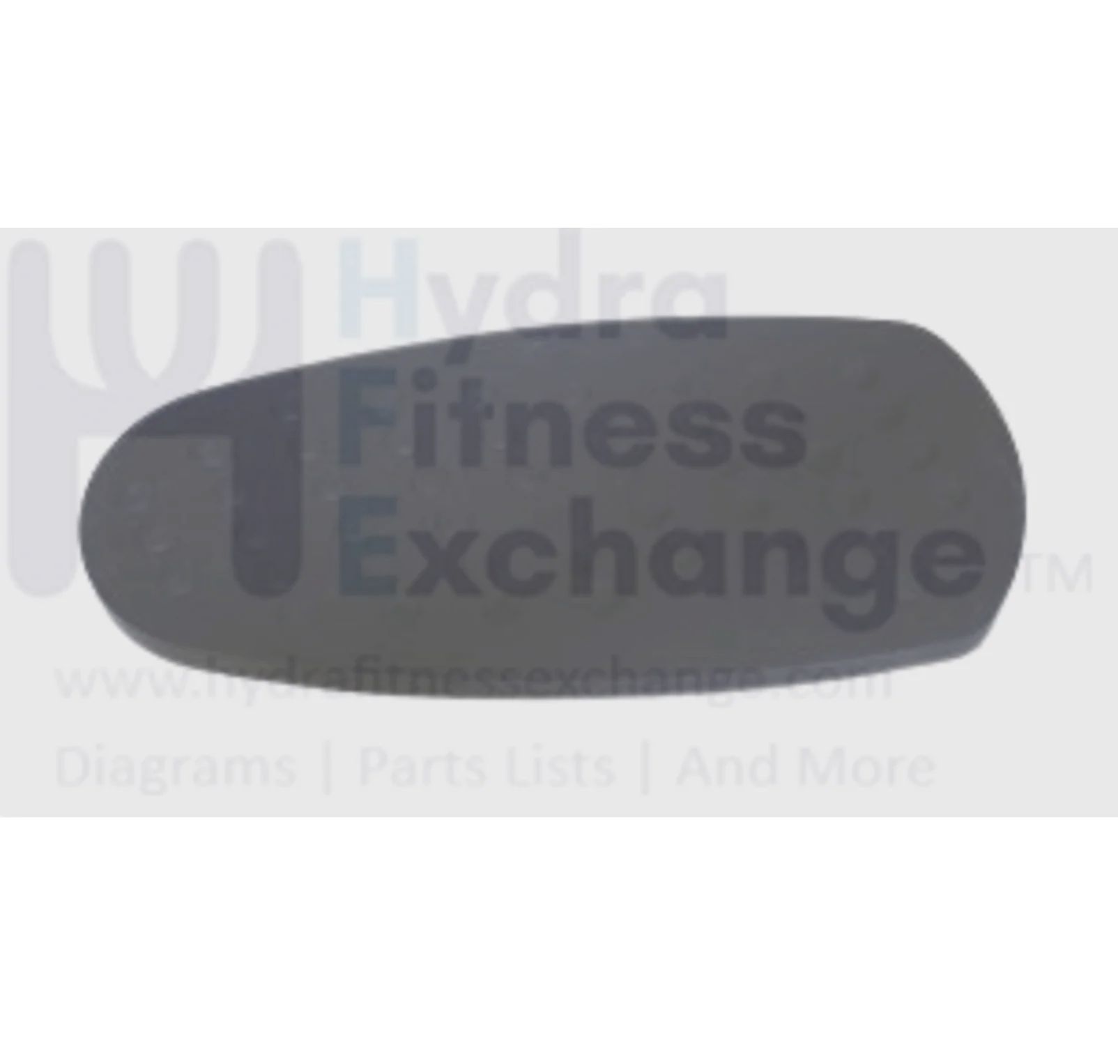 Horizon Fitness Matrix Commercial Elliptical Left Foot Rubber Pedal Pad 001448-C