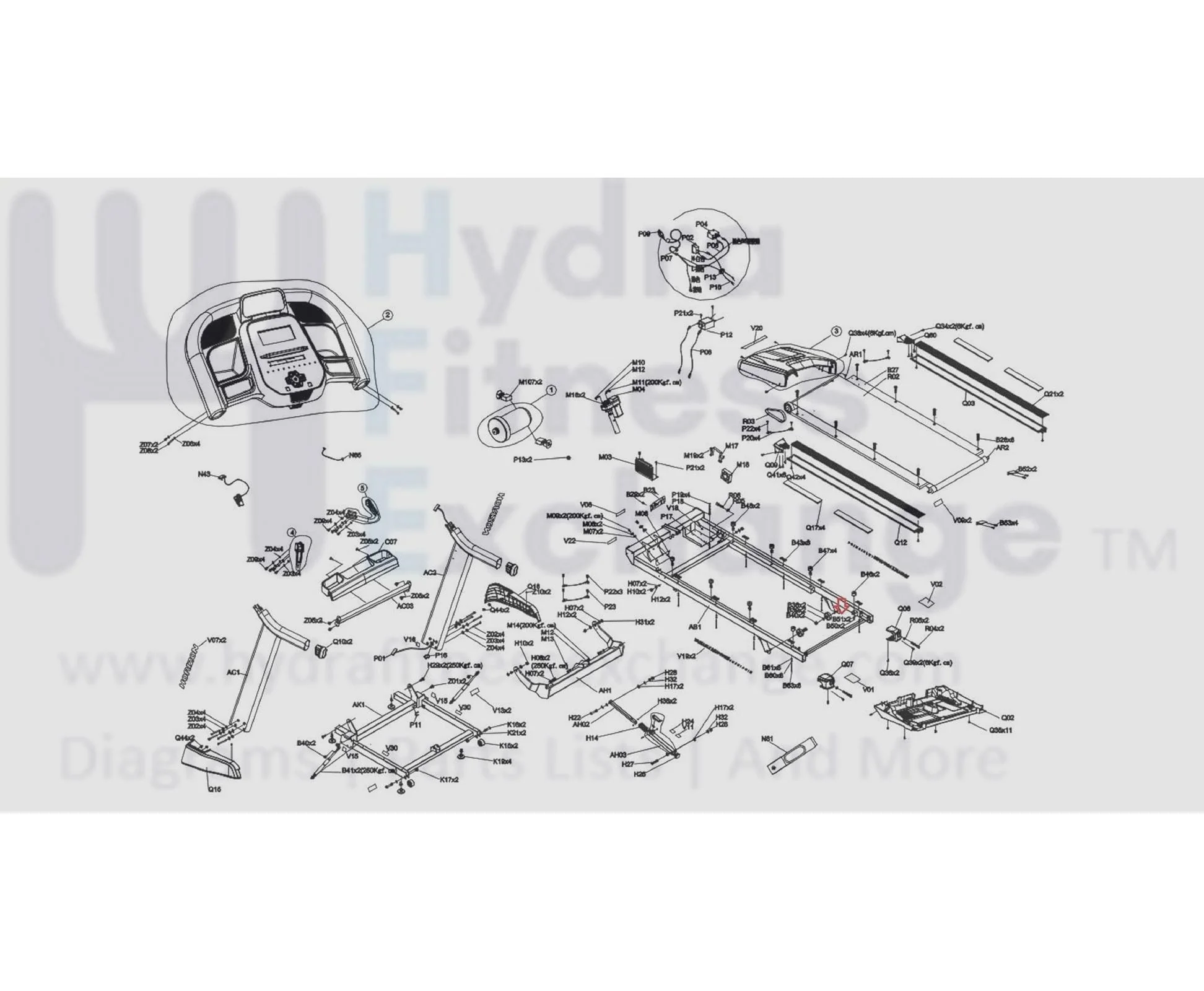 Horizon Fitness TM1000C Treadmill Flat Washer Diam.8.2 x Diam.18.0 x 1.4T 005038-00 - Image 2