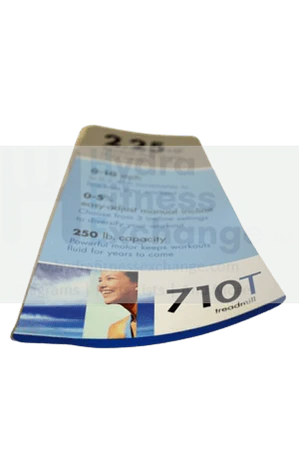 Horizon Fitness Merit Treadmill POP Decal 060642-AX