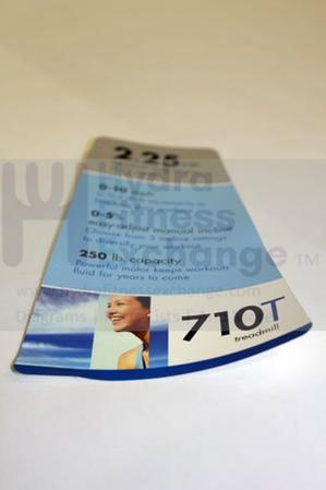 Horizon Fitness Merit Treadmill POP Decal 060642-AX - Image 2